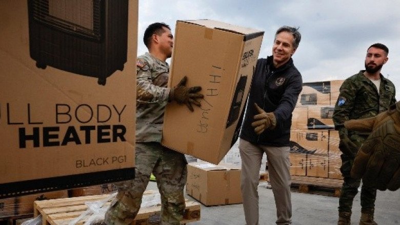 Anthony Blinken recorre Turquía y promete 100 millones de dólares en ayuda