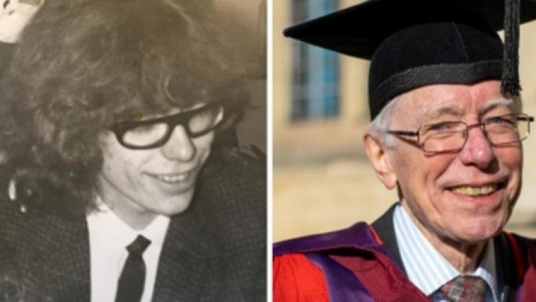 ¡Sí se pudo! Le tomó 50 años, pero se graduó como doctor en filosofía