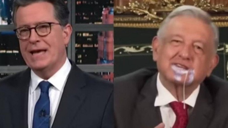 Comediante de EU se burla de López Obrador por imagen de "aluxe"