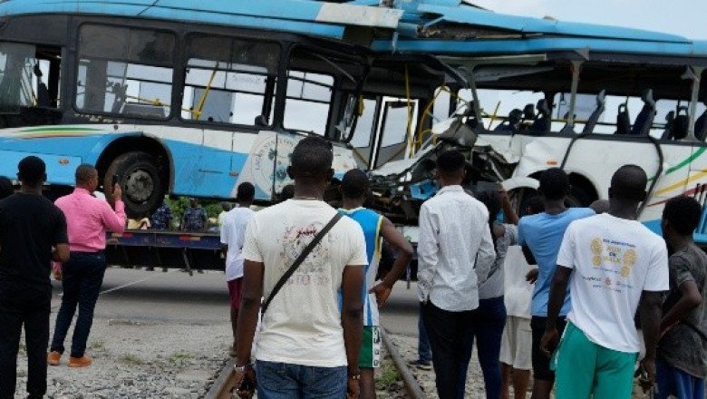 Al menos seis muertos y 84 heridos tras chocar un tren con un autobús en Nigeria