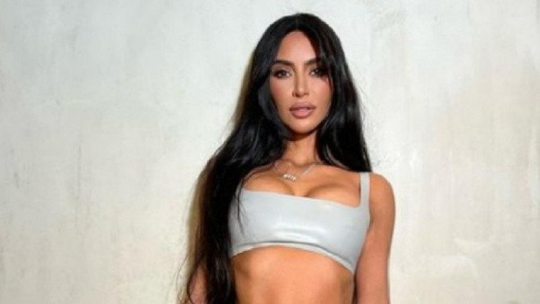 Kim Kardashian enciende las redes sociales con diminuto bikini (FOTOS)