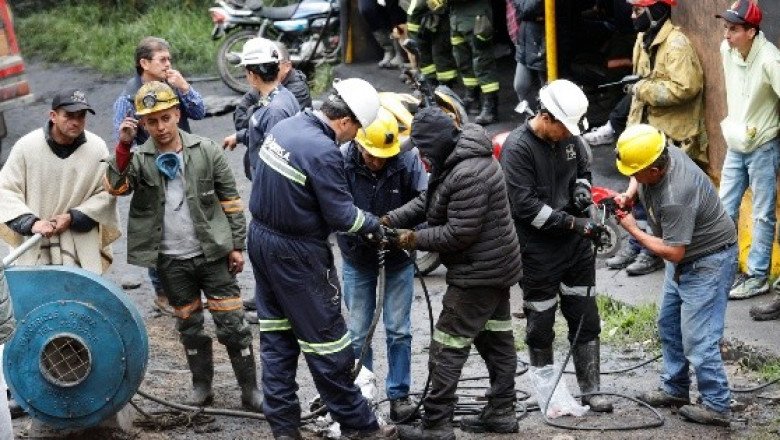Suben a 21 los muertos por accidente minero en Colombia