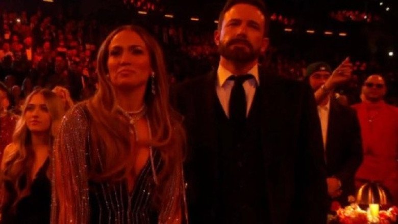 Ben Affleck revela qué le dijo a Jennifer Lopez en los Grammy