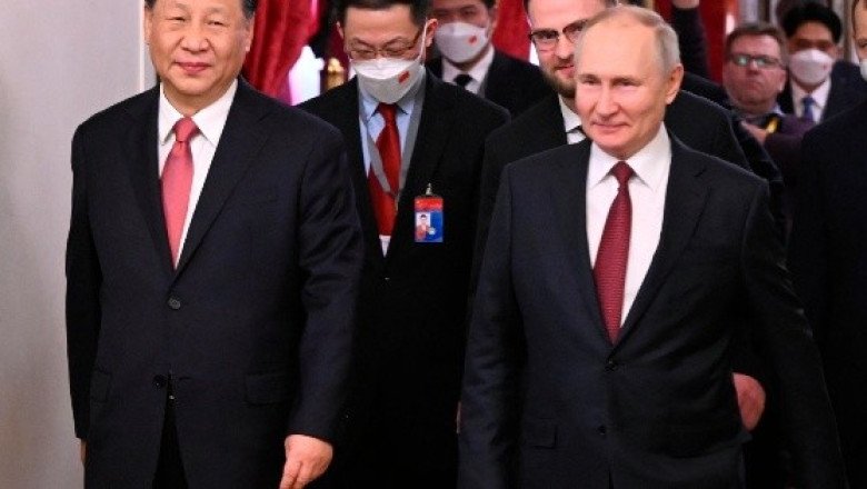 Putin y Xi comienzan las negociaciones formales en el Kremlin