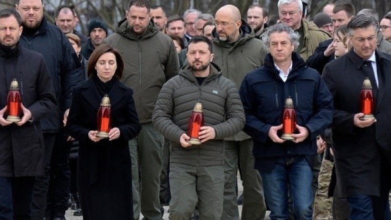 Ucrania recuerda la masacre de Bucha un año después y pide castigo