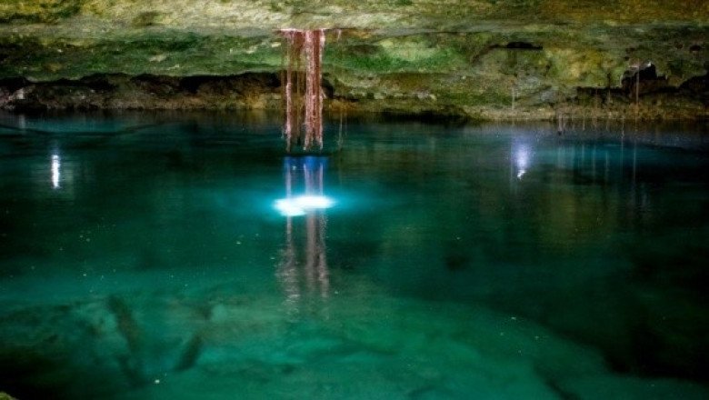 ¡Buscaban cobre y encontraron oro! Descubren cenote en el patio de su casa