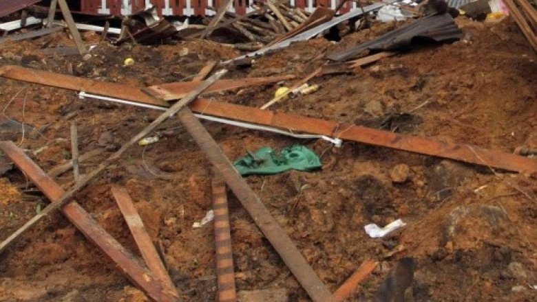 Desalojan viviendas del sur de California por deslave; suspenden servicios