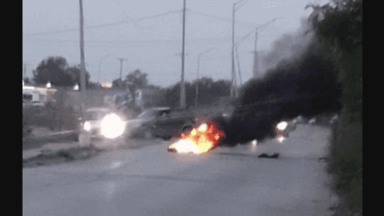 ¡Tensa situación en Matamoros! Registran bloqueos en la ciudad