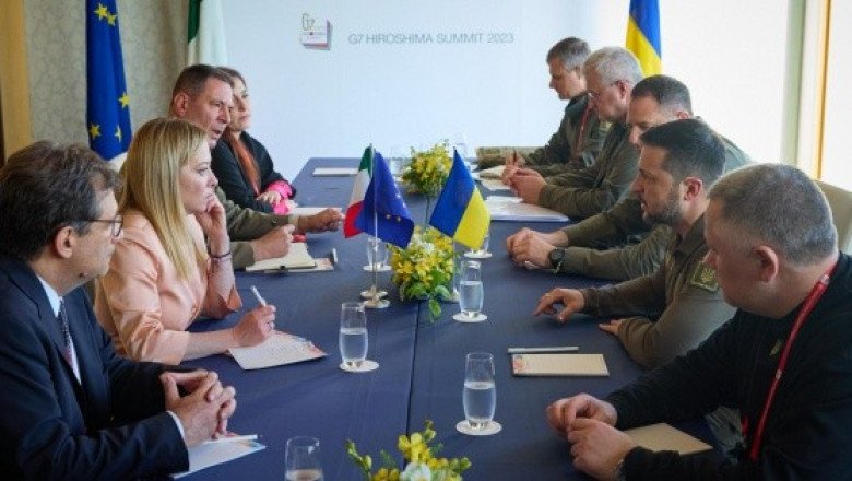 Zelensky llega a Hiroshima para el G7 mientras líderes sancionan a Rusia