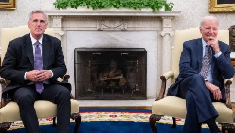 Biden alcanza principio de acuerdo con republicanos para evitar "default catastrófico"