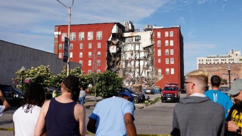Derrumbe de edificio en Iowa deja varios heridos, reportan autoridades