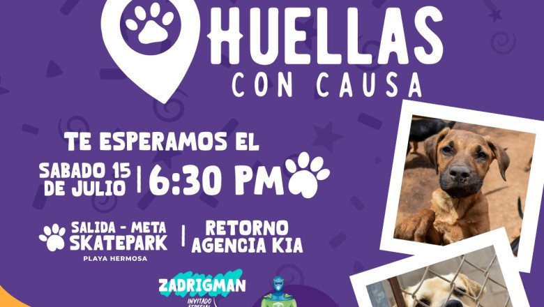 Caminata Huellas con Causa próximo sábado 15