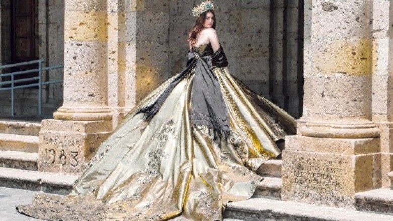El vestido de ensueño de Emily Cinnamon Álvarez