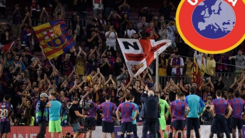 La UEFA toma una decisión sobre la participación del Barcelona esta temporada