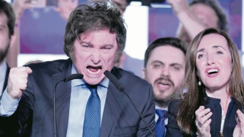 Mercados de Argentina bajan tras triunfo de Milei en las primarias