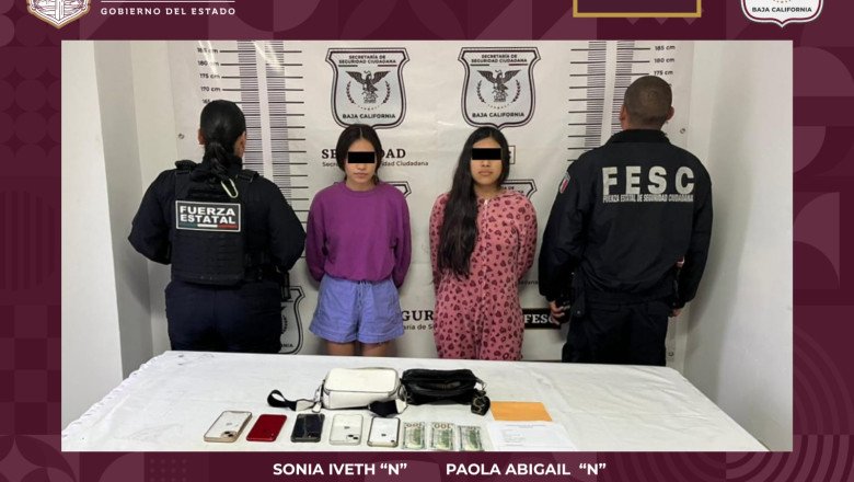 Detienen a dos muchachas por el robo de 5 mil dólares