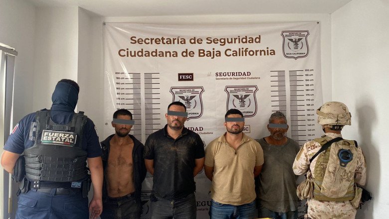 Fueron 6 personas detenidas en balacera en Maneadero la tarde de ayer