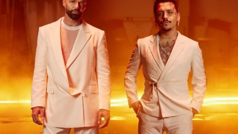 Ricky Martin y Christian Nodal reversionan “Fuego de Noche, Nieve de Día”