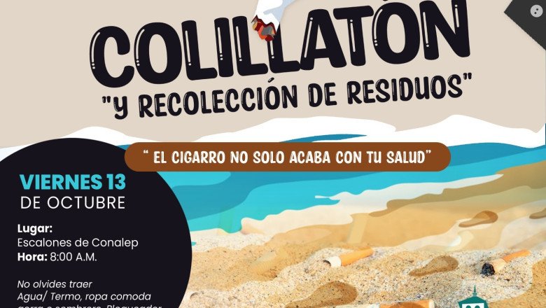 Invitan al próximo “Colillatón 2023”