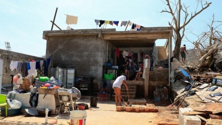 Más de 20 mil 900 viviendas se han censado en Guerrero tras "Otis"