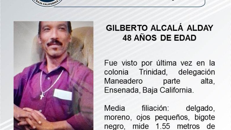 Activan pesquisa para localizar a Gilberto Alcalá