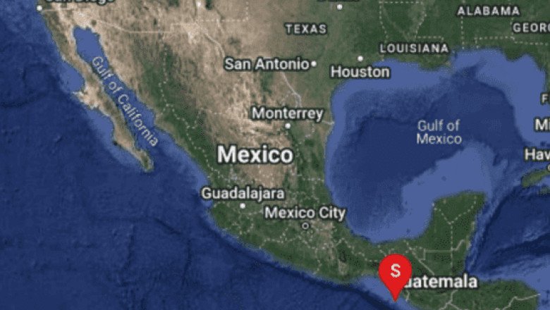 Sismo se registra frente a costas de Chiapas