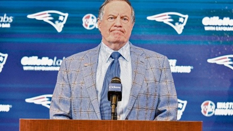 Bill Belichick se entrevista con los Falcons de Atlanta