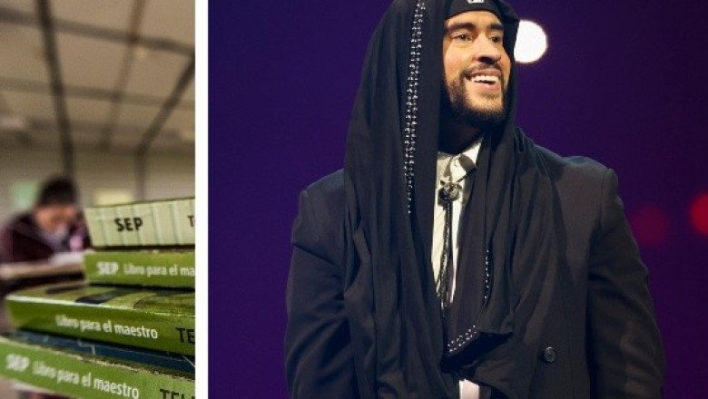Incluyen a Bad Bunny en libros de la SEP