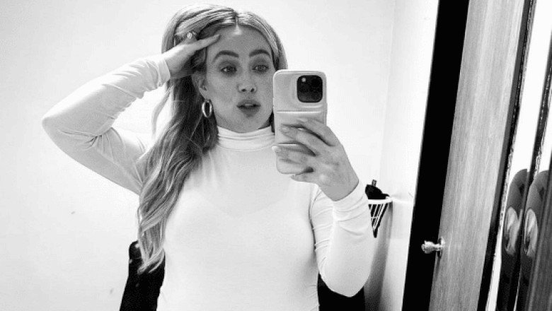 ¡Hilary Duff comparte las primeras imágenes de su cuarto bebé! (FOTOS)