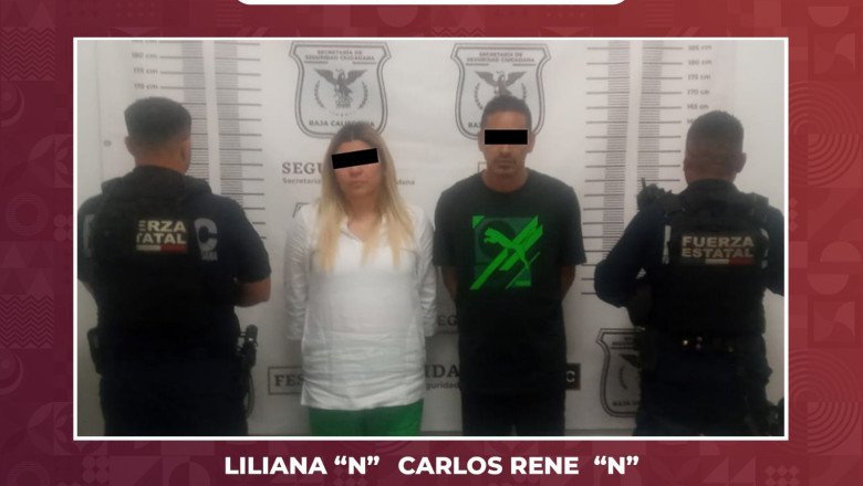Detiene Fuerza Estatal a pareja en poder de vehículo robado