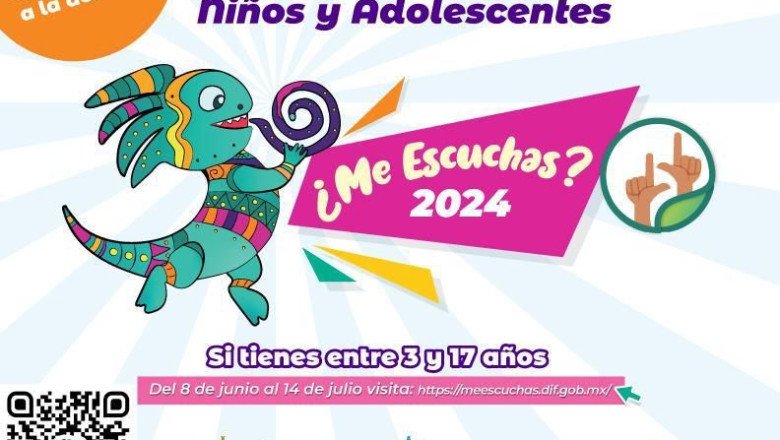 Convoca DIF Municipal a participar en Consulta Nacional de Niñas, Niños y Adolescentes ¿Me escuchas? 2024