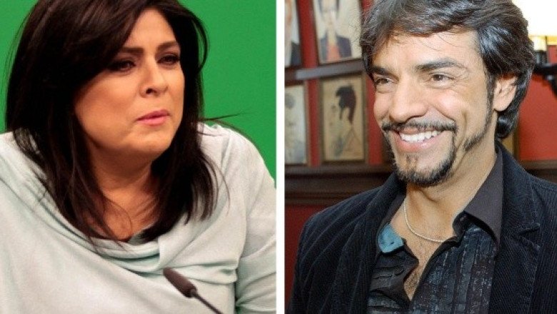 Así fue el reencuentro entre Eugenio Derbez y Victoria Ruffo