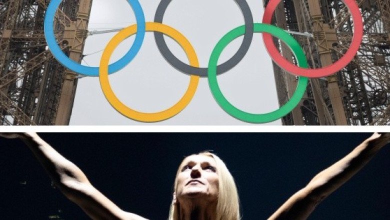 Céline Dion aparece en público, lista para la inauguración de los Juegos Olímpicos