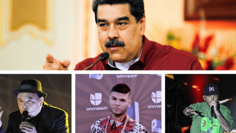Residente, Farruko y Rubén Blades; en contra del triunfo de Maduro