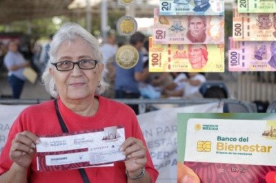 Apellidos que reciben hoy su depósito de la Pensión Bienestar