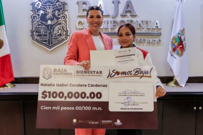 Reconoce gobernadora a deportistas olímpicos de Baja California