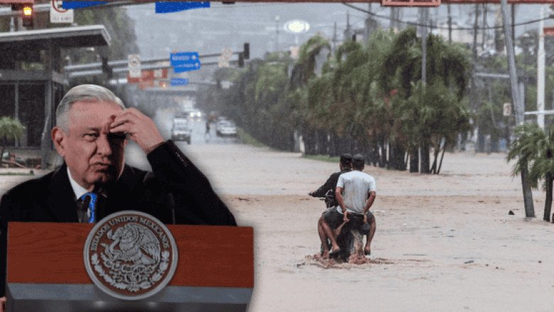 Esta es la cifra oficial de muertos en Guerrero por "John", según AMLO