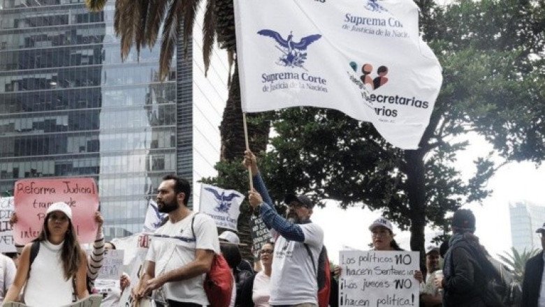 Jueces y ministros convocan a cerrar filas y manifestarse en la SCJN
