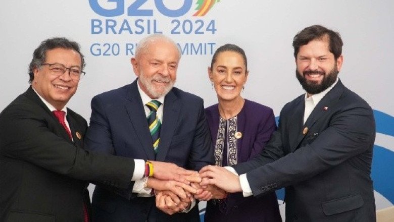 Presidentes latinoamericanos hacen equipo en la cumbre del G20