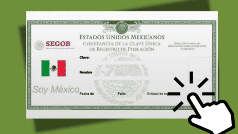 Este es el elemento que debe tener tu CURP para saber que es válida