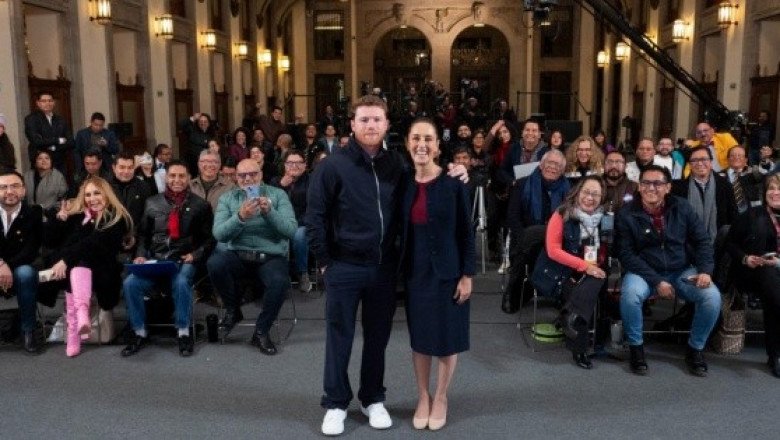¡Entérate! Sheinbaum y Canelo anuncian la "clase de box más grande del mundo"