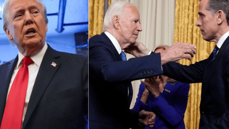 Donald Trump reacciona al indulto de Hunter Biden