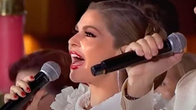 Itatí Cantoral estrenó canción en las Mañanitas a la Virgen de Guadalupe hoy