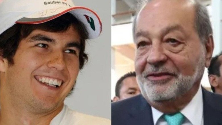 Por esta razón Checo Pérez considera a Carlos Slim como su segundo padre