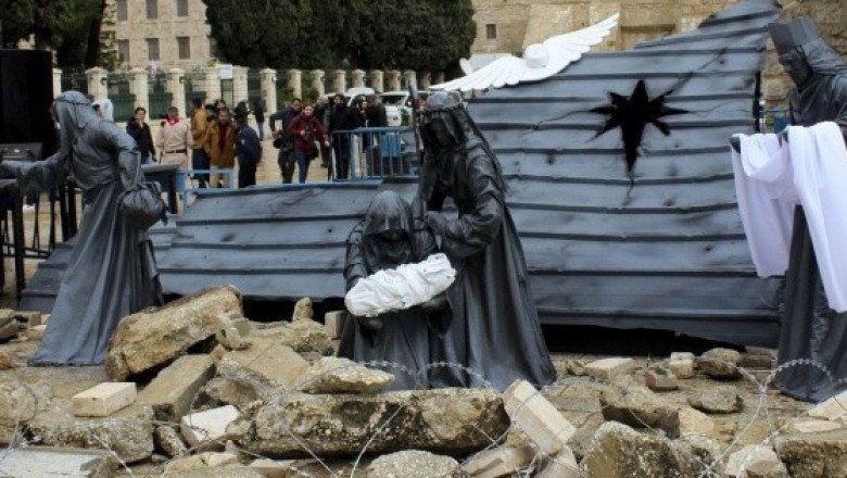 La ciudad que vio nacer a Jesús, marcada por una segunda "Navidad triste"
