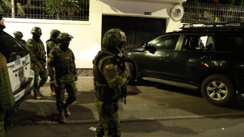 Resumen 2024: Policías irrumpen en la embajada de México en Ecuador