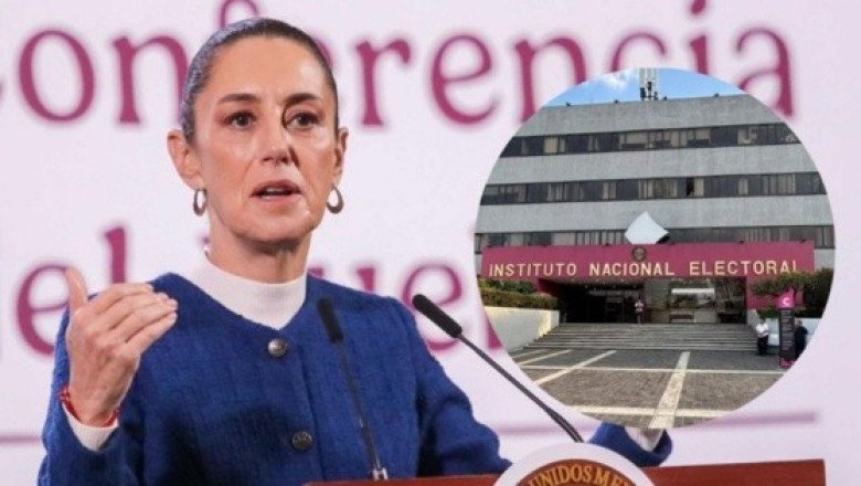Sheinbaum urge al INE definir las reglas de la elección del Poder Judicial