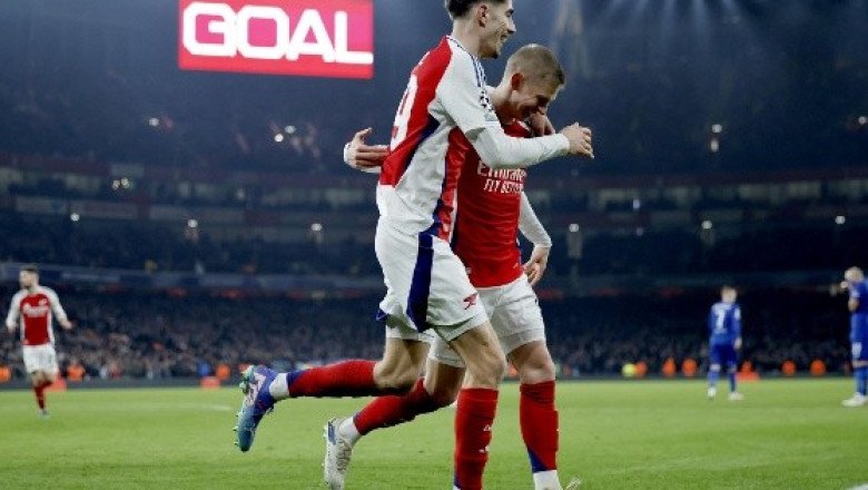 Arsenal y Milán tienen un pie en los octavos de final de Champions League