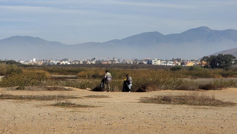 Realizan jornada de limpieza en la hermosa Playa La Lagunita