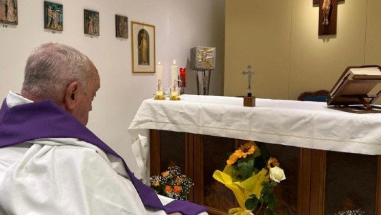 Vaticano difunde la primera foto del papa Francisco desde su hospitalización